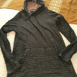 O’Neill Gray Lightweight Hoodie Sweater Mens Large